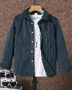 HASMI TRENDZ MEN REGULAR FIT STRIPE SPREAD COLLAR ASUAL SHIRTS